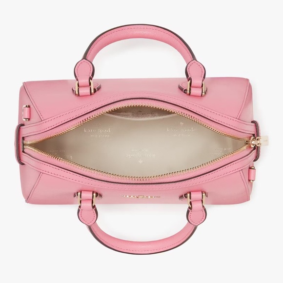 ♠️Kate Spade Madison Saffiano Duffle Crossbody Bag, Pink New NWT - Picture 4 of 5
